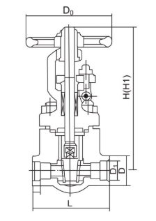 CZY16-2-Z41承插焊楔式閘閥